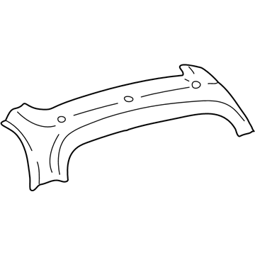 GM 12478038 Reinforcement, Back Body Opening Frame Upper