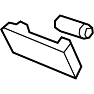 GM 92258153 Lamp, Instrument Panel Compartment