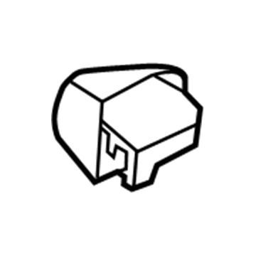 Honda 72143-T2A-C71 Cover R, FR