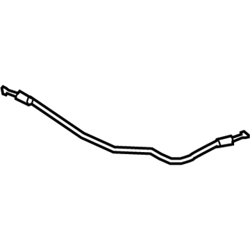 Hyundai 81190-D2100 Cable Assembly-Hood Latch Release