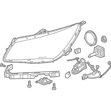 GM 26672546 Headlight Assembly