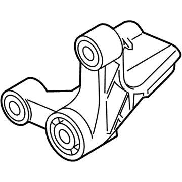 BMW 11-28-8-699-873 Bracket, Deflection Pulley