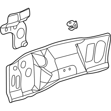 Ford F81Z-2501610-AA Dash Panel