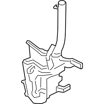 Ford HS7Z-17618-A Washer Reservoir