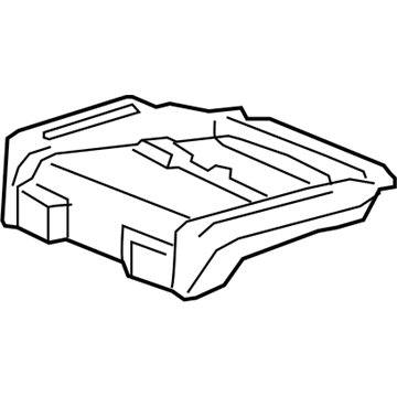 Honda 81537-THR-A81 Pad, Left Front Seat Cushion