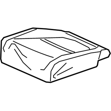 Honda 81531-THR-A01ZA Cover, Left Front Seat Cushion Trim (Shadow Beige)