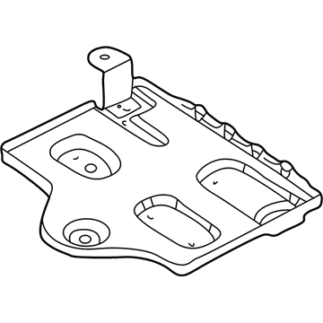 Kia 0K2A15603X Tray-Battery