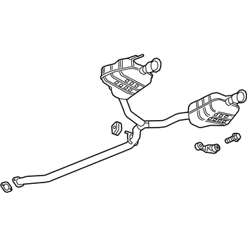 GM 84925265 Muffler W/Tailpipe