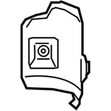 GM 84043781 Converter Shield