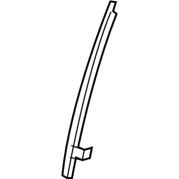 Honda 72270-SWA-A01 Sash, L. FR. Door (Lower) (FR)