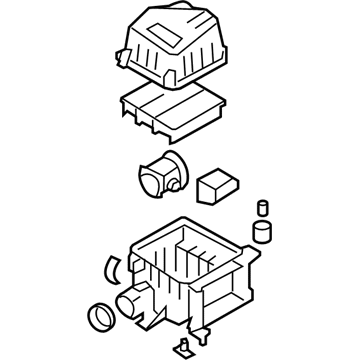 Hyundai 28110-2H100 Cleaner Assembly-Air
