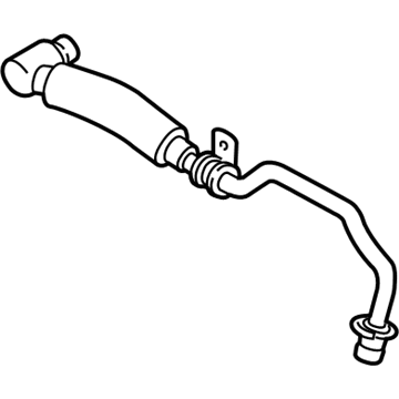 BMW 11-53-8-650-086 COOLANT LINE, TURBOCHARGER S