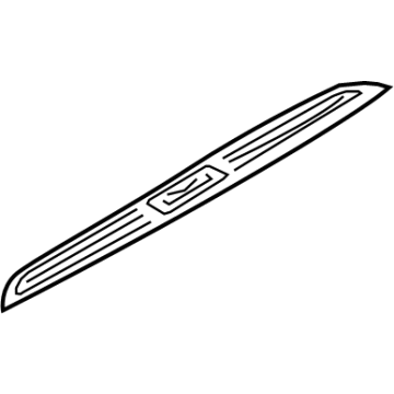 Hyundai 85883-D2100-NBD Trim-FR Step Plate, RH