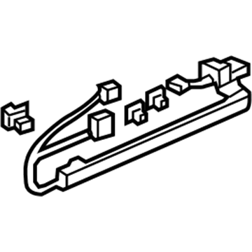 Honda 72584-SHJ-A21 Cess Assy., L. Slide Door (Auto)