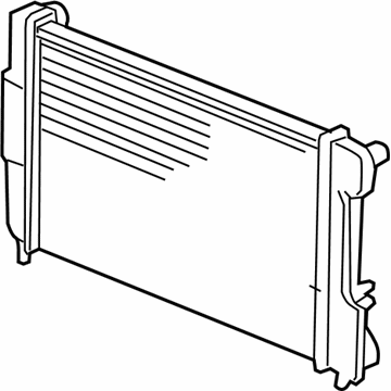 Mopar 55036499AH CONDENSER-CONDENSER And SHROUD