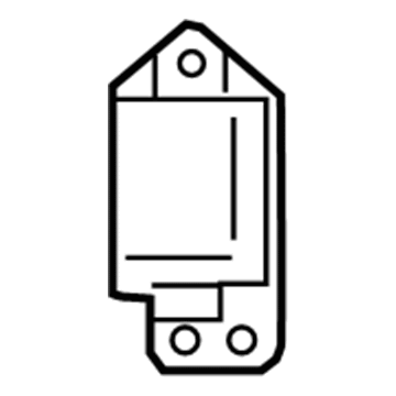 Nissan 284K0-5SA0A Sensor Assy-Side Obstacle Warning