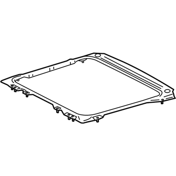 Toyota 63106-08020 Sunroof Reinforcement