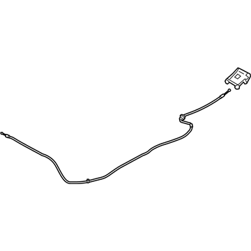 Nissan 65621-5AA0A Cable Assembly-Hood Lock Control