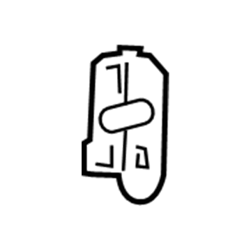 Nissan 90459-1LA0A Bracket - Back Door SRAY, LH