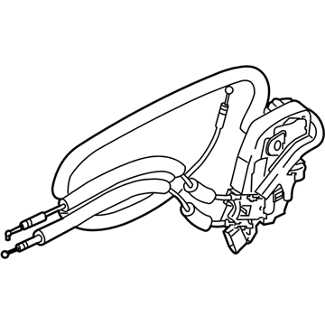 Nissan 82500-1AA0A Rear Door Lock Actuator Motor, Right
