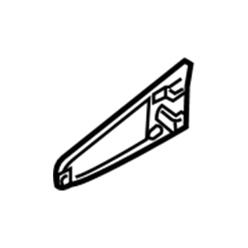 Nissan 80652-1AA0A Gasket-Door Outside Handle, Front