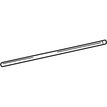 Mopar 4724781AI WEATHERSTRIP-Front Door Belt