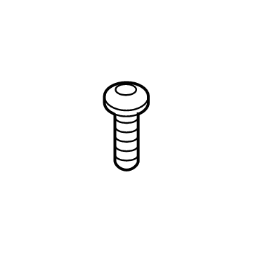 BMW 07-14-9-129-752 Oval-Head Screw, Self-Tapping