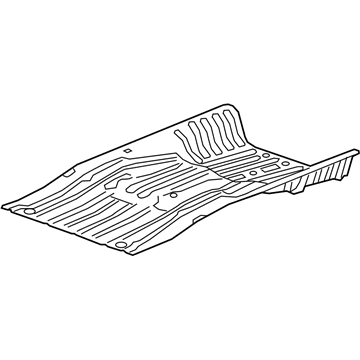 GM 84250859 Rear Floor Pan