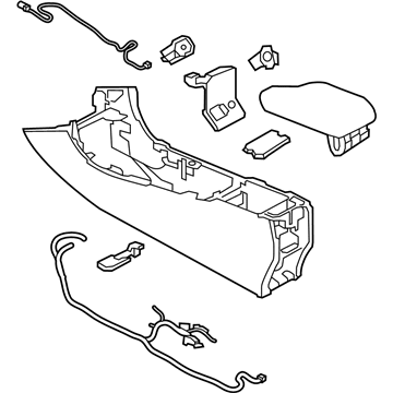 Infiniti 96910-5DK0C Box Assy-Console, Center