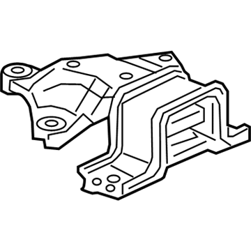 Honda 50850-T7W-003 Mounting Rub Assy, Trns