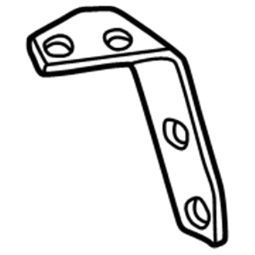 BMW 51-21-8-232-379 Bracket, Outside Door Handle, Left