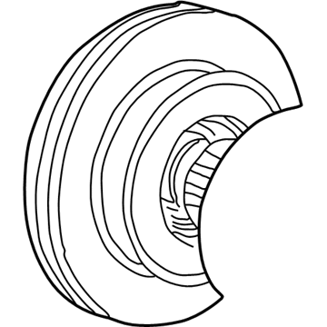 Ford 1C3Z-1V125-D Rotor