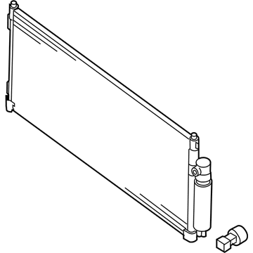 Nissan 92100-ZE80A Condenser & Liquid Tank Assy