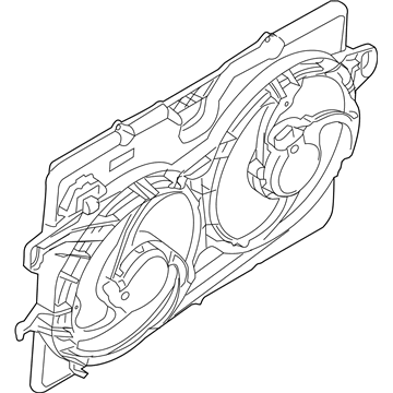 Ford 8L8Z-8C607-B Fan Assembly