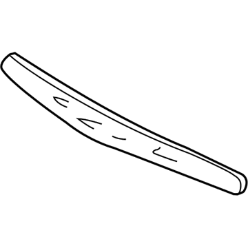 Acura 71170-S0K-A00 Absorber, Front Bumper