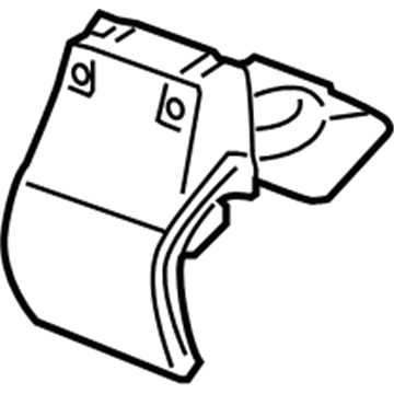 GM 89044148 Rear Cup Holder