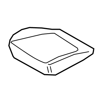 Hyundai 88150-K2000 Pad Assembly-Front Seat Cushion, LH