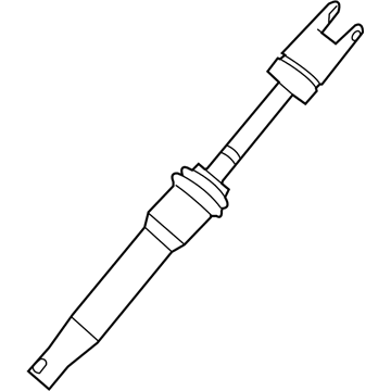 BMW 32-30-6-757-495 Steering Shaft