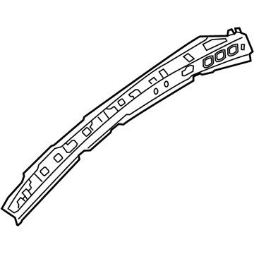 Nissan G6314-3TAMA Reinforce-Roof Side Rail, Outer RH