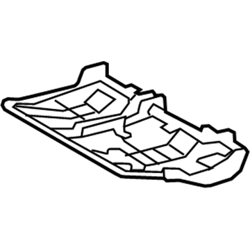 Lexus 71016-60160 Frame Sub-Assy, Rear Seat Cushion, LH