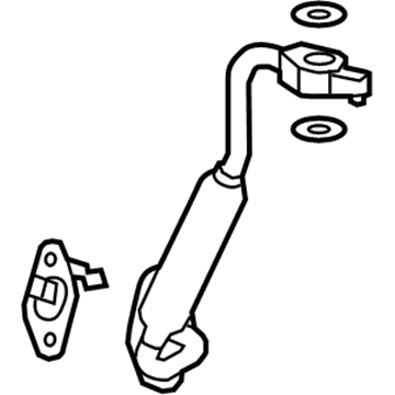 GM 12679314 Oil Outlet Tube