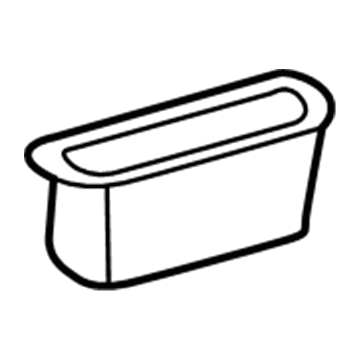GM 88970370 Handle, Front Side Door Pull *Gray