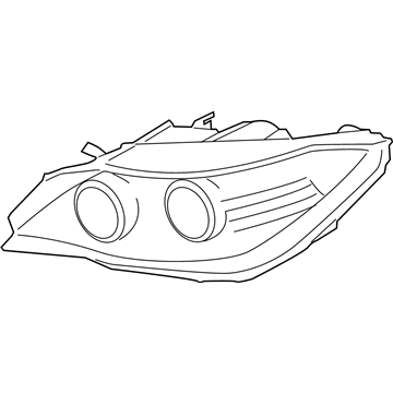 BMW 63-12-7-228-867 Left Headlight