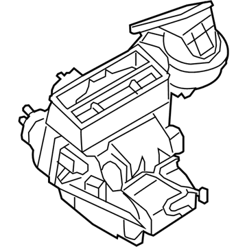 GM 93196678 Evaporator Case