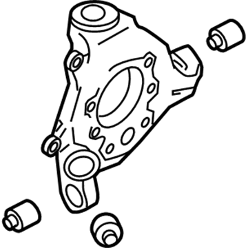 Infiniti 43018-1AA0A Housing-Rear Axle, RH