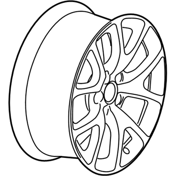 GM 22792222 Wheel, Alloy