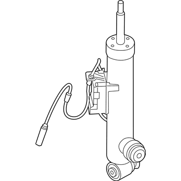 BMW 37-12-6-796-944 Rear Right Shock Absorber