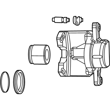 Mopar 68548604AA CALIPER-DISC BRAKE