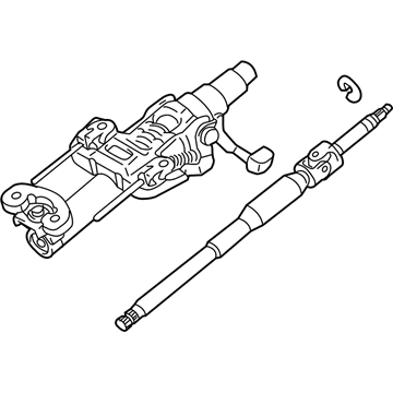 Lexus 45250-48060 Column Assy, Steering