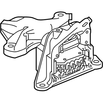 Honda 50850-TVC-A33 RUBBER, TRANS MTG